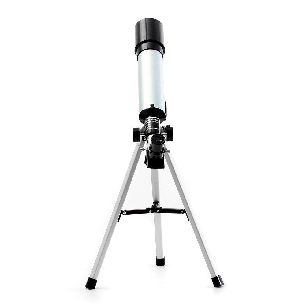 90X 50mm Monocular Telescope Astronomical Refractor Telescope Refractive Eyepieces with Tripod for Beginners