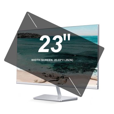 TYLGDSGS [2 Pack Desktop Privacy Screen Filter Film for 23" Widescreen,Anti Glare Film Protector Film for Data Confidentiality.Block Blue Light to Protect Your Eyes.