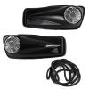 Bruce & Shark 6.5" Saddlebag Speaker Lids Fits for Harley Touring Road King Street Glide CVO 2014-2020 view 1
