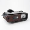 Iborrys Camera Genuine Leather Half Case Compatible with FUJIFILM Fuji X-T50 XT50  Made by Hand - Top Layer Cowhide Body + Metal Base Plate 2-in-1 Design (Retro Coffee) view 3