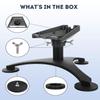 Magnetic Roof Mount for Starlink Gen 3 Standard,Magnetic Mount No-Drill Installation,Strong Magnet Mounting Kit for Starlink Internet Kit Satellite Includes Adapter for Starlink view 2