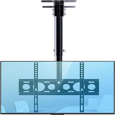 Universal TV Stand Multifunction Ceiling TV Mount Bracket, for 26-60 Inch TVs Up to 110 Lbs, Max VISA 400x400, Can Adjustable Tilt Swivel, Black TV Mount TV Stand