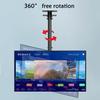 Universal TV Stand Multifunction Ceiling TV Mount Bracket, for 26-60 Inch TVs Up to 110 Lbs, Max VISA 400x400, Can Adjustable Tilt Swivel, Black TV Mount TV Stand view 3