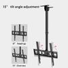 Universal TV Stand Multifunction Ceiling TV Mount Bracket, for 26-60 Inch TVs Up to 110 Lbs, Max VISA 400x400, Can Adjustable Tilt Swivel, Black TV Mount TV Stand view 4