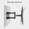 Universal TV Stand TV Stand Base Wall-Mounted TV Bracket Full Motion Articulating Arms Extension Tilt Rotation TV Bracket Heavy-Duty Steel TV Bracket, Max VESA 900x600mm Up to 176lbs Tv Stand Mount view 3