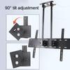 Universal TV Stand Multifunction Ceiling TV Mount, Adjustable Wall Ceiling TV Mount, Mount On Flat Roofs Or Sloping Ceilings, Fits 60-100 Inch Low Profile TVs, Up to VESA 900x600mm TV Mount TV Stand view 3