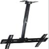 WHHBDB Universal TV Stand Multifunction TV Ceiling Mount, Height Adjustable Flat Slope Ceiling TV Wall Bracket, for Most 26-55 Inch TV, with Tilt Swivel Rotate Arm TV Mount TV Stand view 1