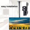 WHHBDB Universal TV Stand Multifunction TV Ceiling Mount, Height Adjustable Flat Slope Ceiling TV Wall Bracket, for Most 26-55 Inch TV, with Tilt Swivel Rotate Arm TV Mount TV Stand view 3