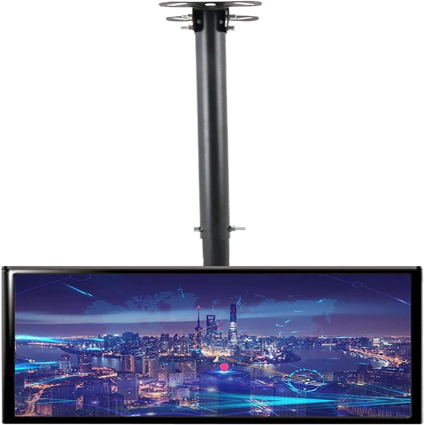 Universal TV Stand Multifunction Tilt and Swivel TV Ceiling Mount, Fits Most 14-32inch LCD Flat Screen TVs, 30 Flip Down, Can Mount On Ceilings TV Mount TV Stand
