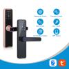 Hebralytic Ttlock APP Remote Control Smart Fingerprint Card Password Code Lock with Key Lock Mortise(Copper,240-6085) view 3
