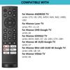 [2 Pack] Replacement Remote Control for Hisense Android/Laser/VIDAA TVs, ERF3A90 for Hisense UHD 4K ULED Google TVs view 3