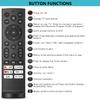[2 Pack] Replacement Remote Control for Hisense Android/Laser/VIDAA TVs, ERF3A90 for Hisense UHD 4K ULED Google TVs view 4