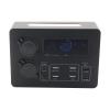 DirectNine Basics 12V Box Distributes Power to 6 USB Devices Simultaneously Portable .0 Port for Camping Hunting, Power Box, 16.6cmx11.7cmx5.7cm view 3