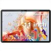 AKNICI 2-Pack Tempered Glass Screen Protector for DOOGEE T30E Android 14 Tablet 11 inch, Ultra Clear Transparency Anti-Scratch 9H Hardness view 2