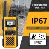 G1pro Profressional Walkie Talkies for Adults, Rechargeable Two Way Radios Long Range, 2 Way Emergency Radio, Waterproof, Shock Resistant (6 Pack) view 3
