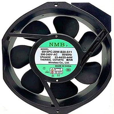AJSWISH 5915PC-20W-B20-S11 200-220VAC 23/44W 17215038mm High Temperature Resistant Fan for 5915PC-20W-B20-S11 Fan