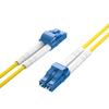 ENET LC to LC 9/125 Single-Mode Duplex Fiber Cable 1.5M Yellow - Lifetime WARRAN view 1