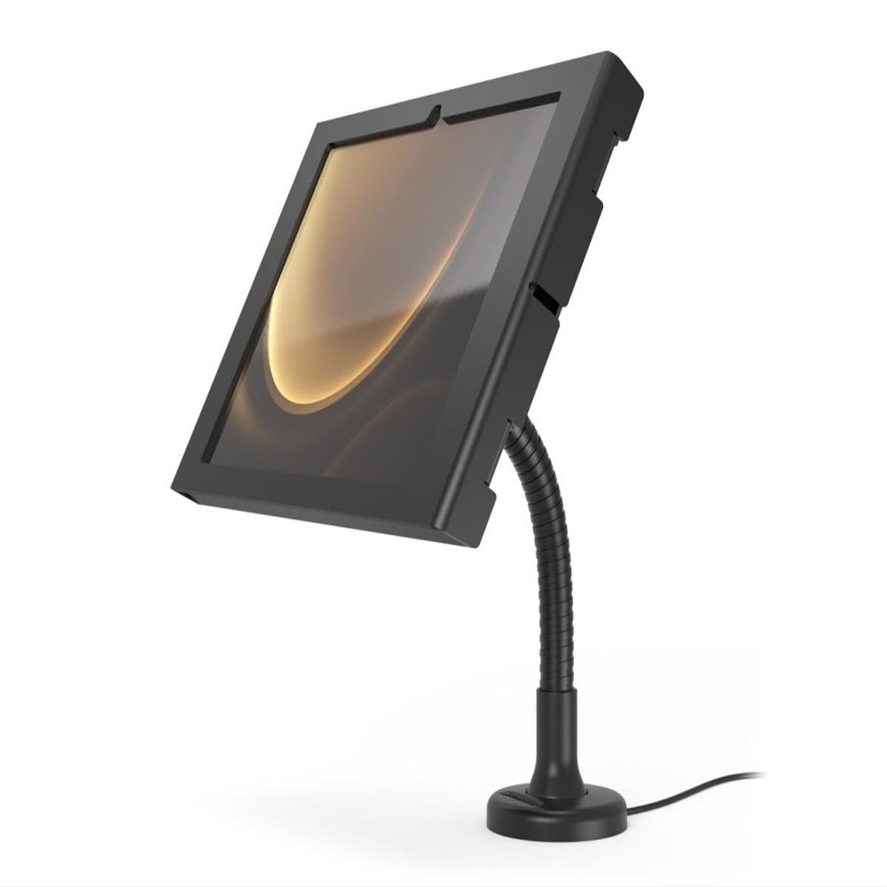 Galaxy TAB S9+/S9FE+ 12.4IN APEX Enclosure Flex ARM Mount Black