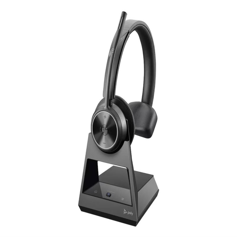 Poly Savi 7310-M Office DECT 1920-1930 MHz Single Ear Headset - Microsoft Teams Certification - Mono - Wireless - DECT 6.0-590.6 ft - 20 Hz to 20 kHz - On-Ear - Monaural - Ear-Cup - Noise Cancelling