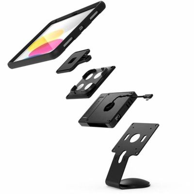 Universal Tablet Magnetic CORE Counter Stand OR Wall Mount Plus HUB Black