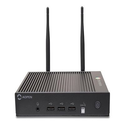 AOPEN Chromebox Mini 2 - Intel Celeron N4500 - Fanless - 8 GB RAM - 32 GB eMMC - Wifi 6 - 3 Year Warranty - Military-grade