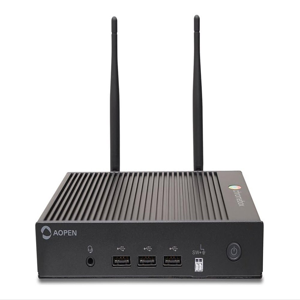 AOPEN Chromebox Mini 2 - Intel Celeron N4500 - Fanless - 8 GB RAM - 32 GB eMMC - Wifi 6 - 3 Year Warranty - Military-grade