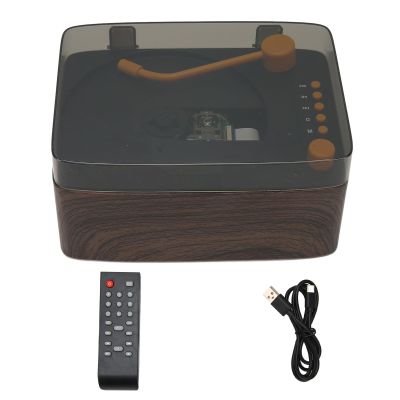 Vintage CD Player with, Portable Rechargeable HiFi Speaker, Support USB Playback, for Home Car Travel