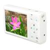 Wisoqu Digital Camera, 64MP Point and Shoot Digital Camera with 2.8 Inch Screen, 16X Digital Zoom, 4K Video Recording, Built in Microphone and Speaker (White) view 1