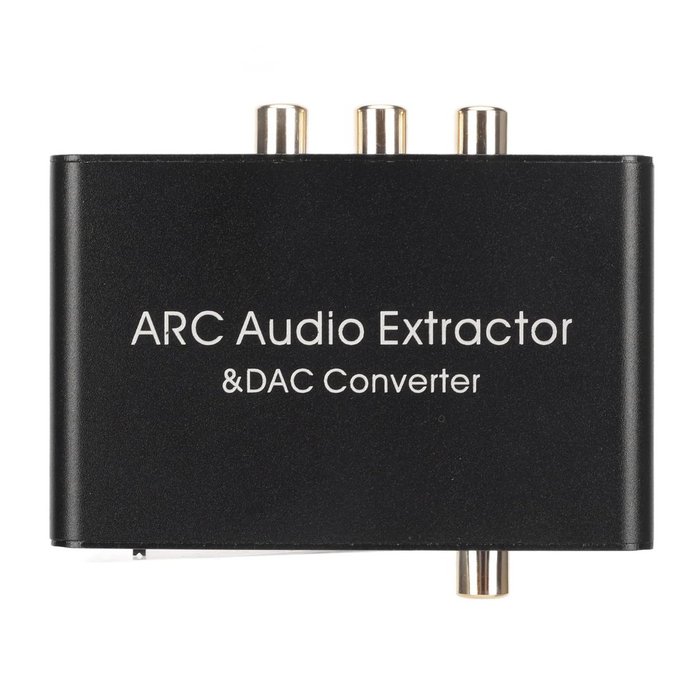 DirectNine Basics HDMI Extractor 192KHz, HDMI ARC Adapter with 3.5mm Headphone Port, Audio Converter Analog for Home Cinema TV Soundbar Speaker Amplifier, Generickb86t743ph