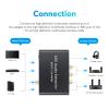 DirectNine Basics HDMI Extractor 192KHz, HDMI ARC Adapter with 3.5mm Headphone Port, Audio Converter Analog for Home Cinema TV Soundbar Speaker Amplifier, Generickb86t743ph view 4