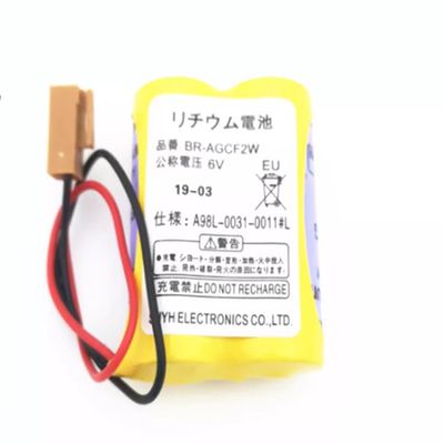 BR-AGCF2W 6V lithium battery for CNC machine tools Drive battery for control units