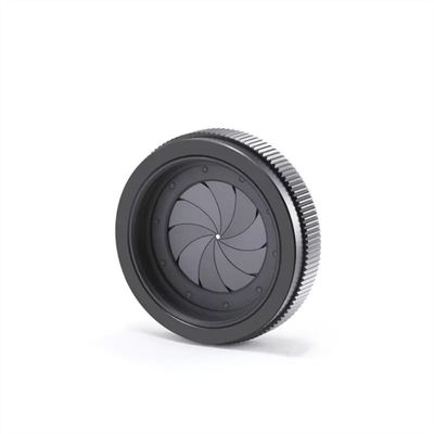 ZTBH Microscope Accessories Kit M42 to M42 1.5-29mm Iris Diaphragm Microscope Camera Lens DIY Retrofit Module Adapter Ring Microscope Slides(Black,1.5-29mm)