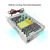 KACOME PSC-150-12 PSC-150-24 150W UPS Switching Power Supply with Fuse NO Switching Time Charge Function AC/DC Battery Charge(24V 90-260V) view 4