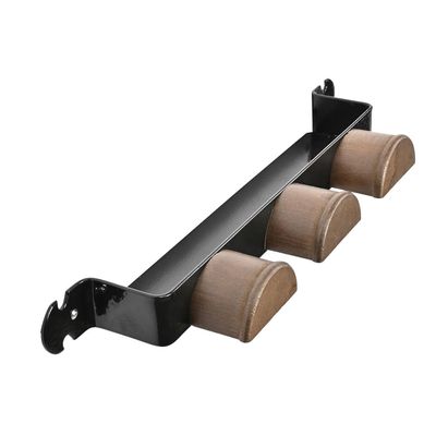 Stubbs Shelfie Retro Bridle Rack (One Size) (Black/Brown)