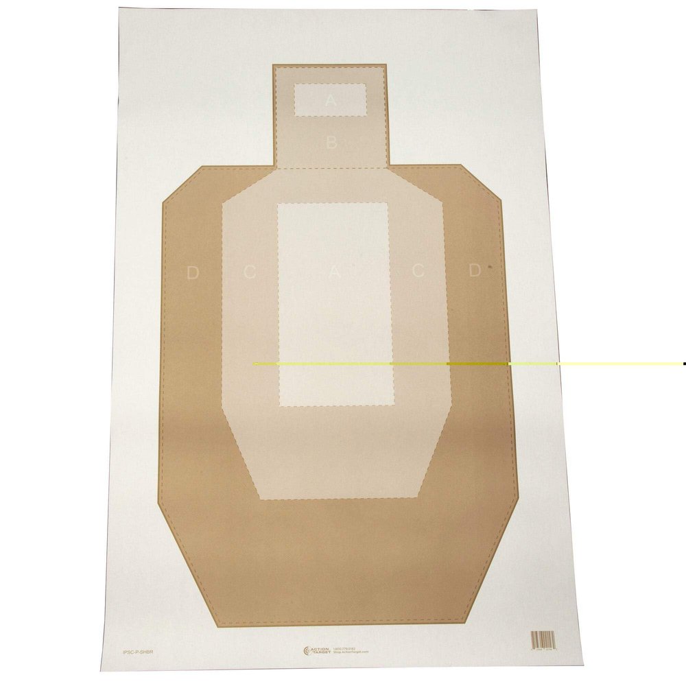 ACTION TGT IPSC/USPSA BRN 100PK