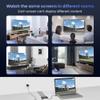 avedio links HDMI 2.1 Splitter 8K@60Hz 1 in 4 Out 4K@120Hz, HDMI Splitter for Multiple Monitors (Only Copy/Mirror Input Screen), Hdmi Splitters for Gaming Support 48Gbps, HDCP 2.31x4 view 4