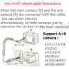 DYTDIEYINGTU VMC-MM2 Shutter Release Cable Two Cameras in sync for RX0 RX0 m2 Replaces Sony Multi Terminal Connection Cable Synchronous Release Connector for A7II A7III RII RIII RIV A6500 A6600 view 4