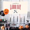 Happy Labor Day Banner Decorations Backdrop Photography Background 71 * 35 Inches Yard Outdoor Welcome Poster Sign For Party Supplies Holiday view 2