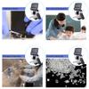 220X Desktop Electronic Digital Stereo Microscope for Soldering Repairing with 4.3-inch HD Screen LED Light view 2