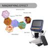 220X Desktop Electronic Digital Stereo Microscope for Soldering Repairing with 4.3-inch HD Screen LED Light view 4