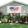 Happy Columbus Day Banner Decorations Backdrop Photography Background 71 * 35 Inches Yard Outdoor Welcome Poster Sign For Party Supplies Holiday view 3