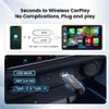 Carlinkit MINI SE Wireless CarPlay Adapter - USB-A & USB-C Dual Ports | Plug & Play | iPhone Compatible view 2