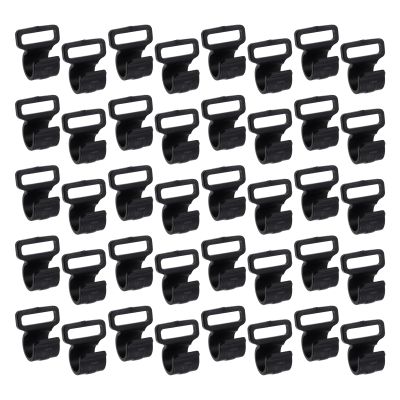 Woogim 40PCS Plastic C Shaped Clips Webbing Strap Clamp