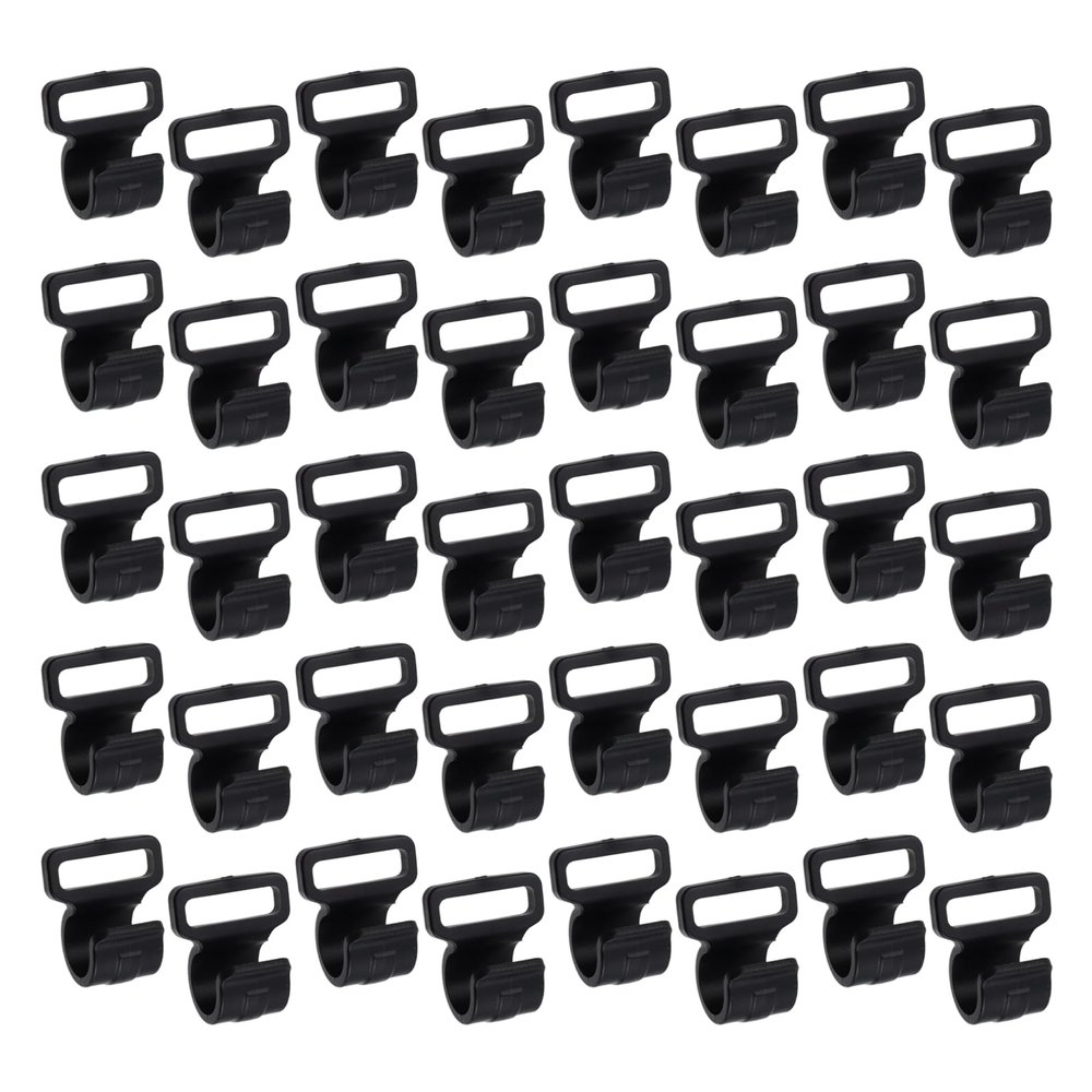 Woogim 40PCS Plastic C Shaped Clips Webbing Strap Clamp