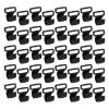 Woogim 40PCS Plastic C Shaped Clips Webbing Strap Clamp view 1