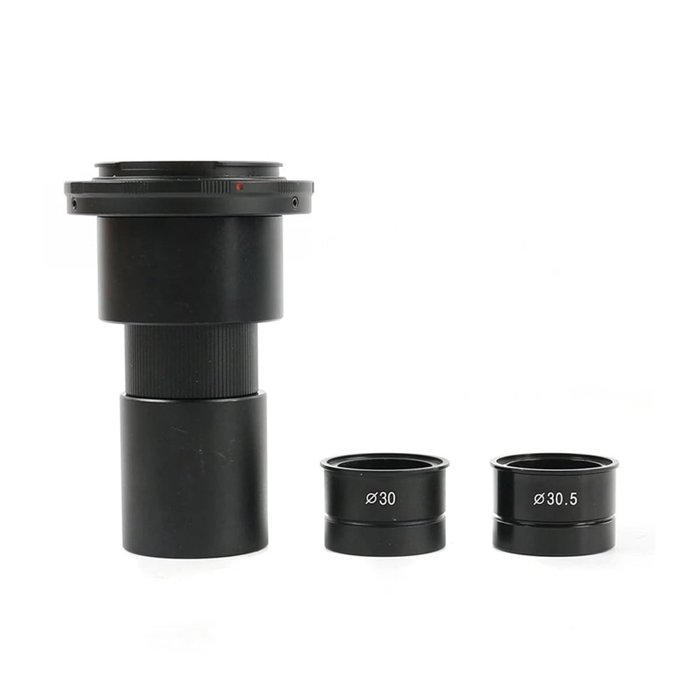 LIUZHENZHEN Biological Microscope NDPL 2X Microscope Camera Adapter Eyepiece Lens SLR DSLR 2X(B)