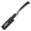 Hogue Expel 2.5 Replaceable High Carbon Steel Blade, 440C Stainless Steel Frame w/Removable Peel-Ply Textured G10 Scales, Fixed Scalpel Knife, Solid Black - 35876 view 3