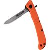 Hogue Expel 2.5 Replaceable High Carbon Steel Blade, Stainless Steel w/ Peel-Ply Textured G10 Frame, Folding Scalpel Knife, Solid Orange - 35834 view 2