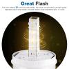 Saladulce 130dB Industrial Siren Alarm - Adjustable Volume & Tone, IP65 Waterproof Outdoor Alarm with Strobe Light for Warehouse, Office, Port, and Machinery (110, Volts) view 4