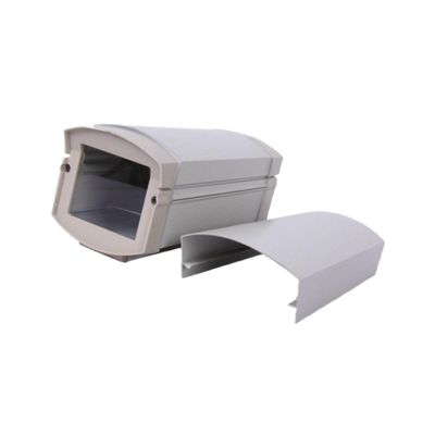 AsrMyjcx Security Surveillance CCTV Camera Housing Cover, Camera Box Outdoor Aluminium Alloy CCTV Housing Case for Indoor Lawn